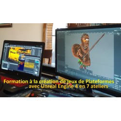 Formation à la création de jeux de plateformes sous Unreal Engine 4