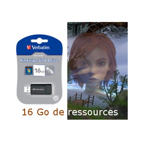 16 Go de Ressources Blender pour créer ses propres jeux 3D (eq. 5 DVD)